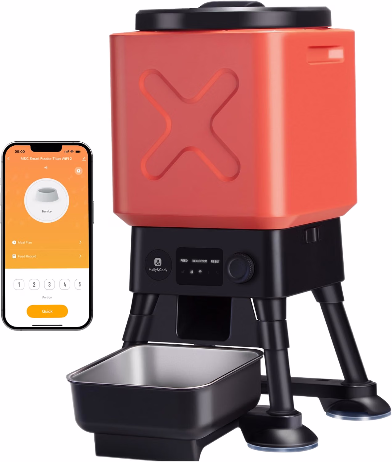 [PRODUCT NAME] automatic pet feeder