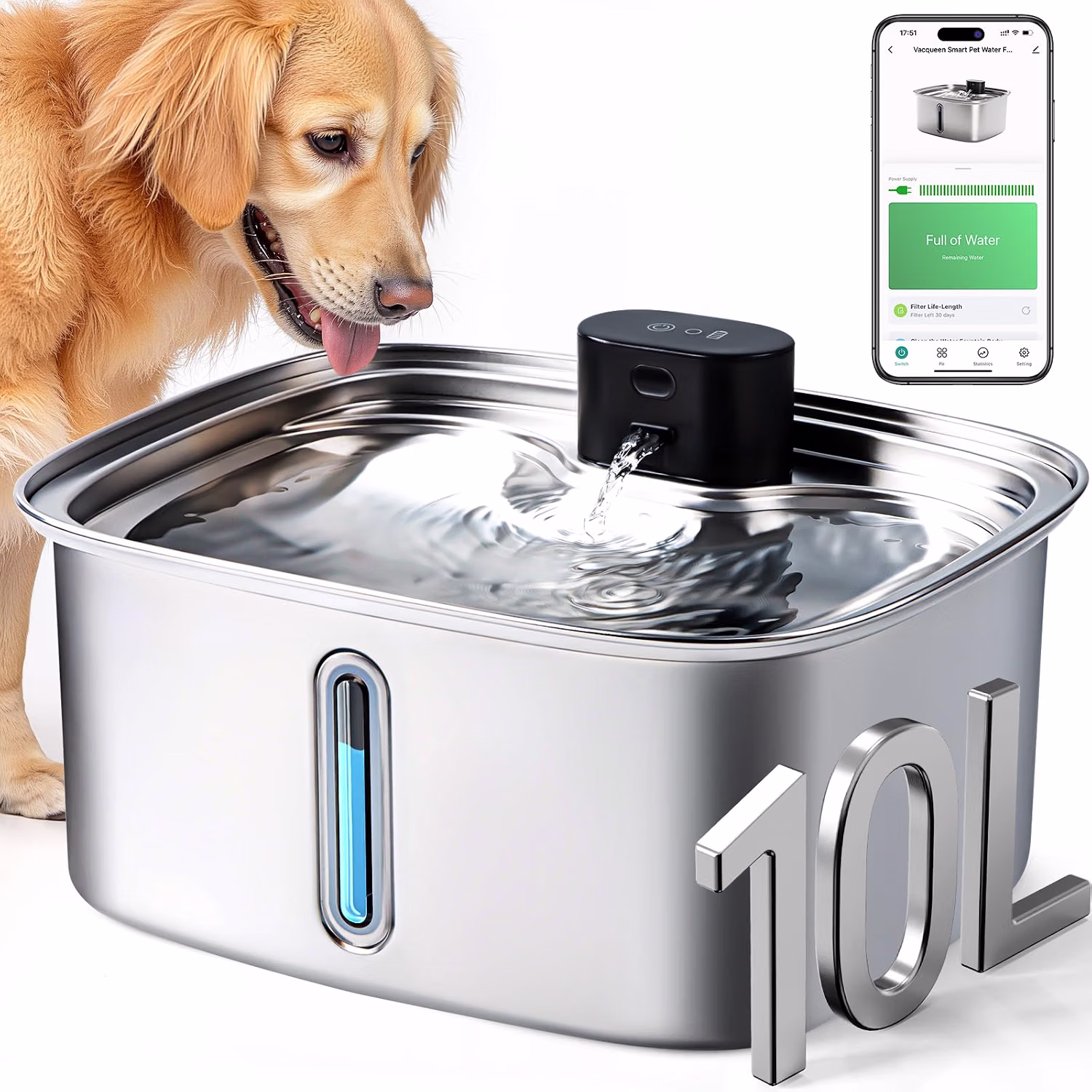 [PRODUCT NAME] smart pet water fountain